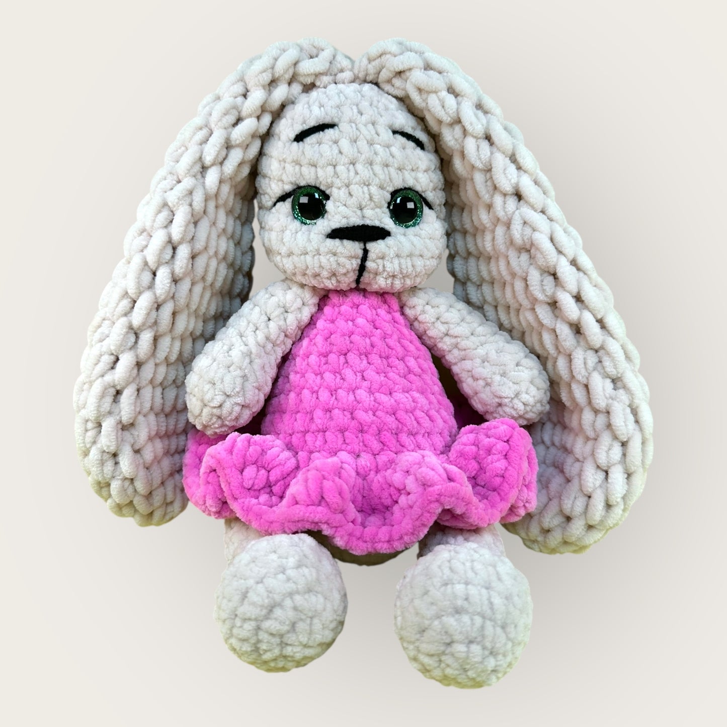 Luna Bunny – Handmade Plush Bunny | Soft Crochet Toy
