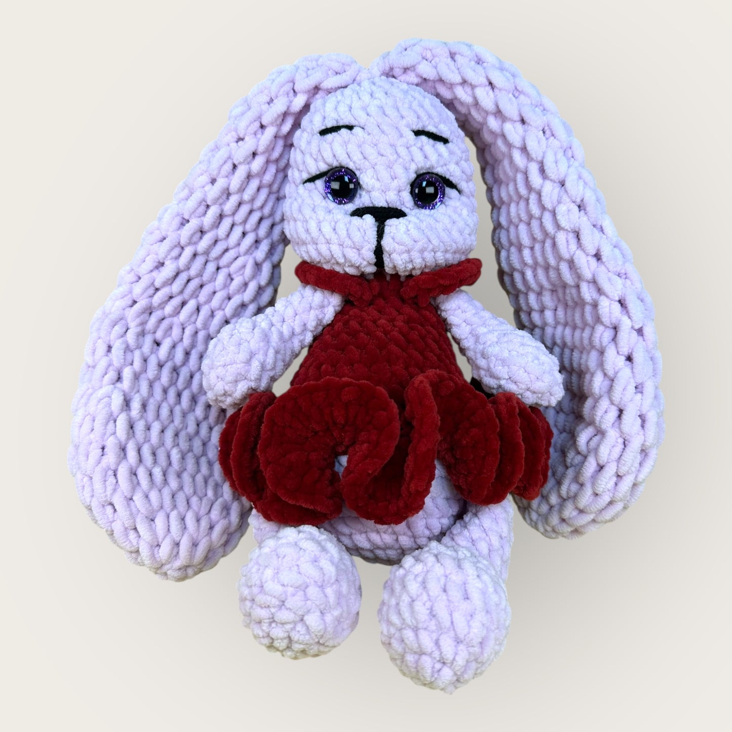 Luna Bunny – Handmade Plush Bunny | Soft Crochet Toy