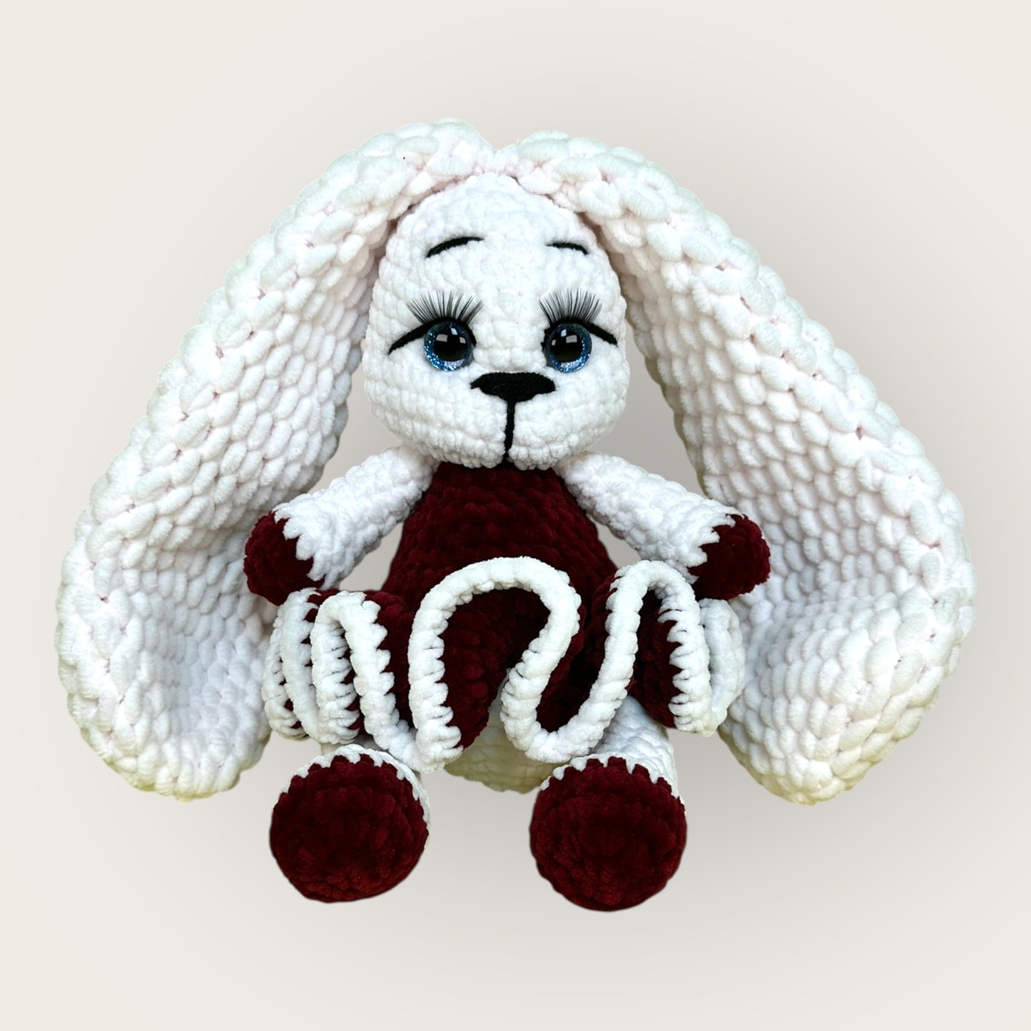 Luna Bunny – Handmade Plush Bunny | Soft Crochet Toy
