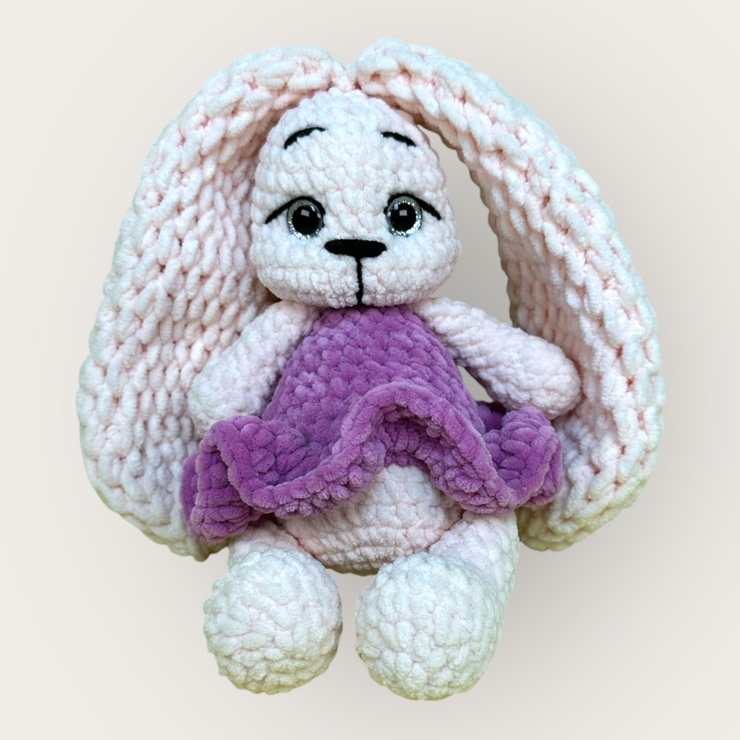 Luna Bunny – Handmade Plush Bunny | Soft Crochet Toy