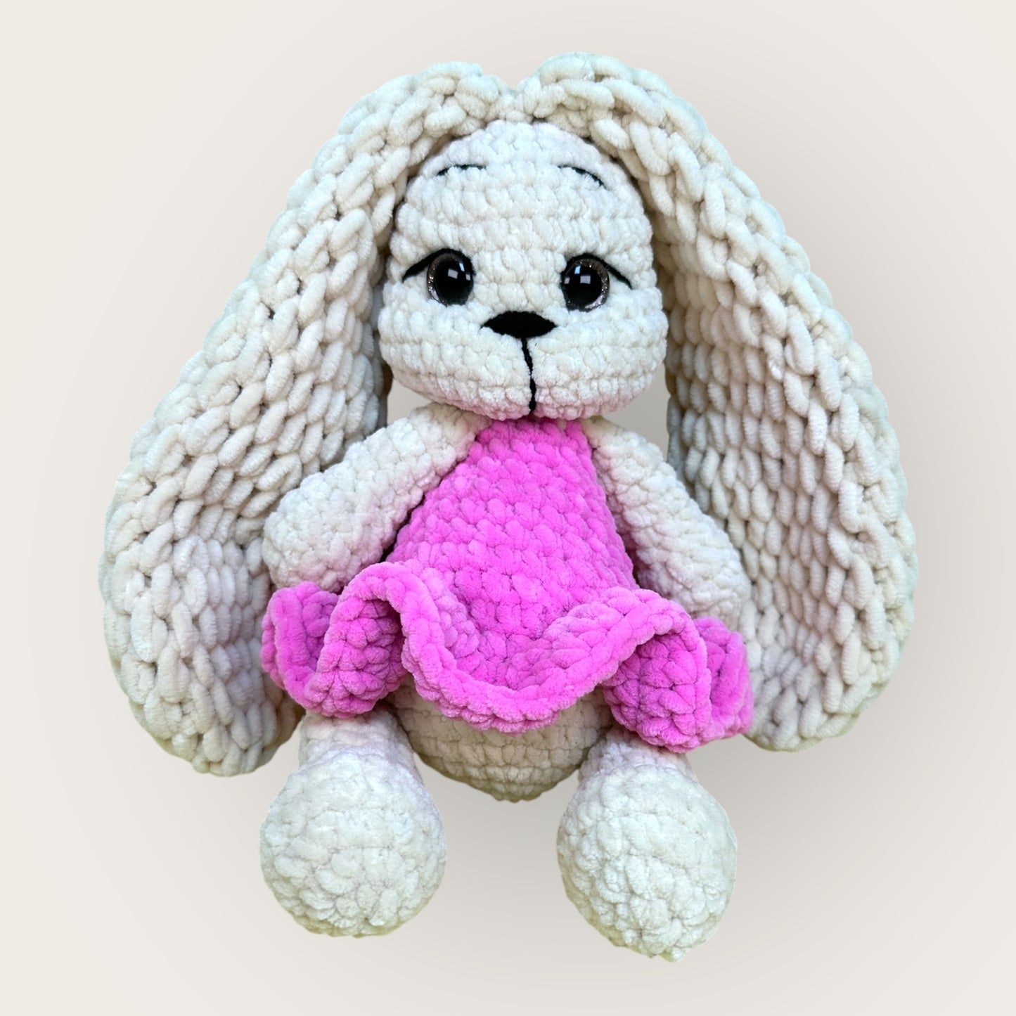 Luna Bunny – Handmade Plush Bunny | Soft Crochet Toy