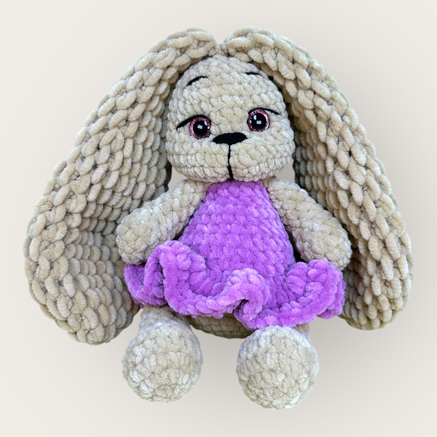 Luna Bunny – Handmade Plush Bunny | Soft Crochet Toy