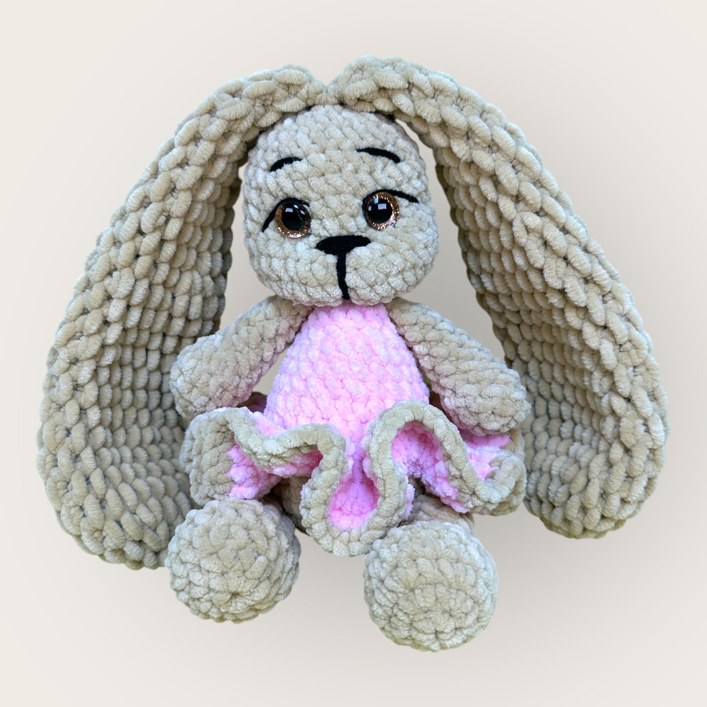 Luna Bunny – Handmade Plush Bunny | Soft Crochet Toy