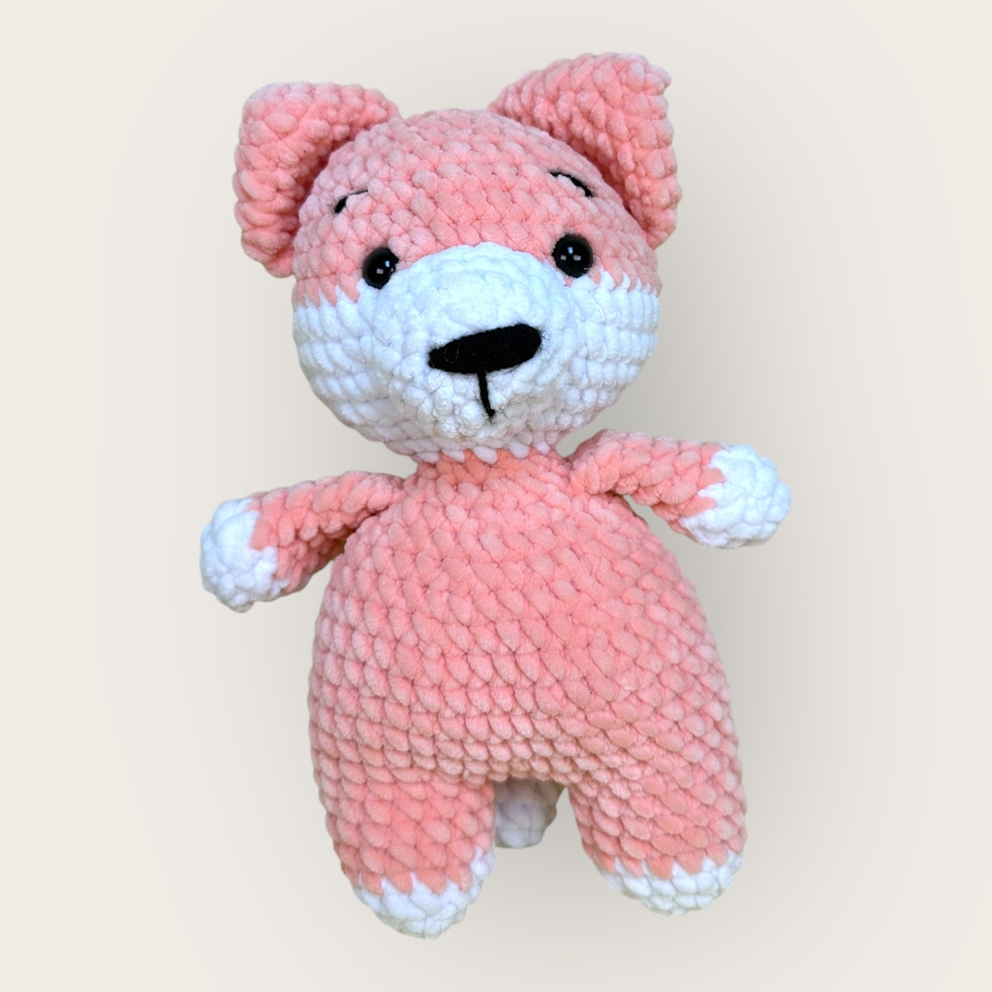 Fredi Fox – Handmade Crochet Plush Fox | Soft Chenille Toy
