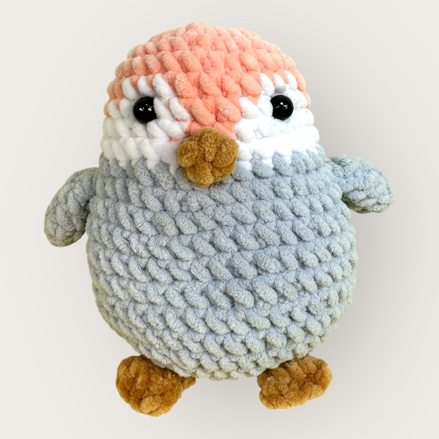 Poko Penguin – Handmade Crochet Plush Penguin | Soft Chenille Toy
