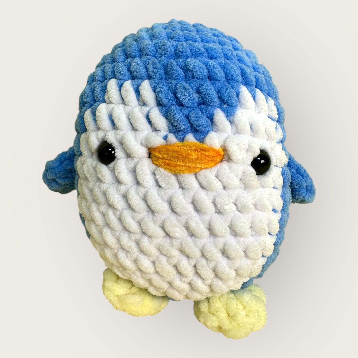 Poko Penguin – Handmade Crochet Plush Penguin | Soft Chenille Toy