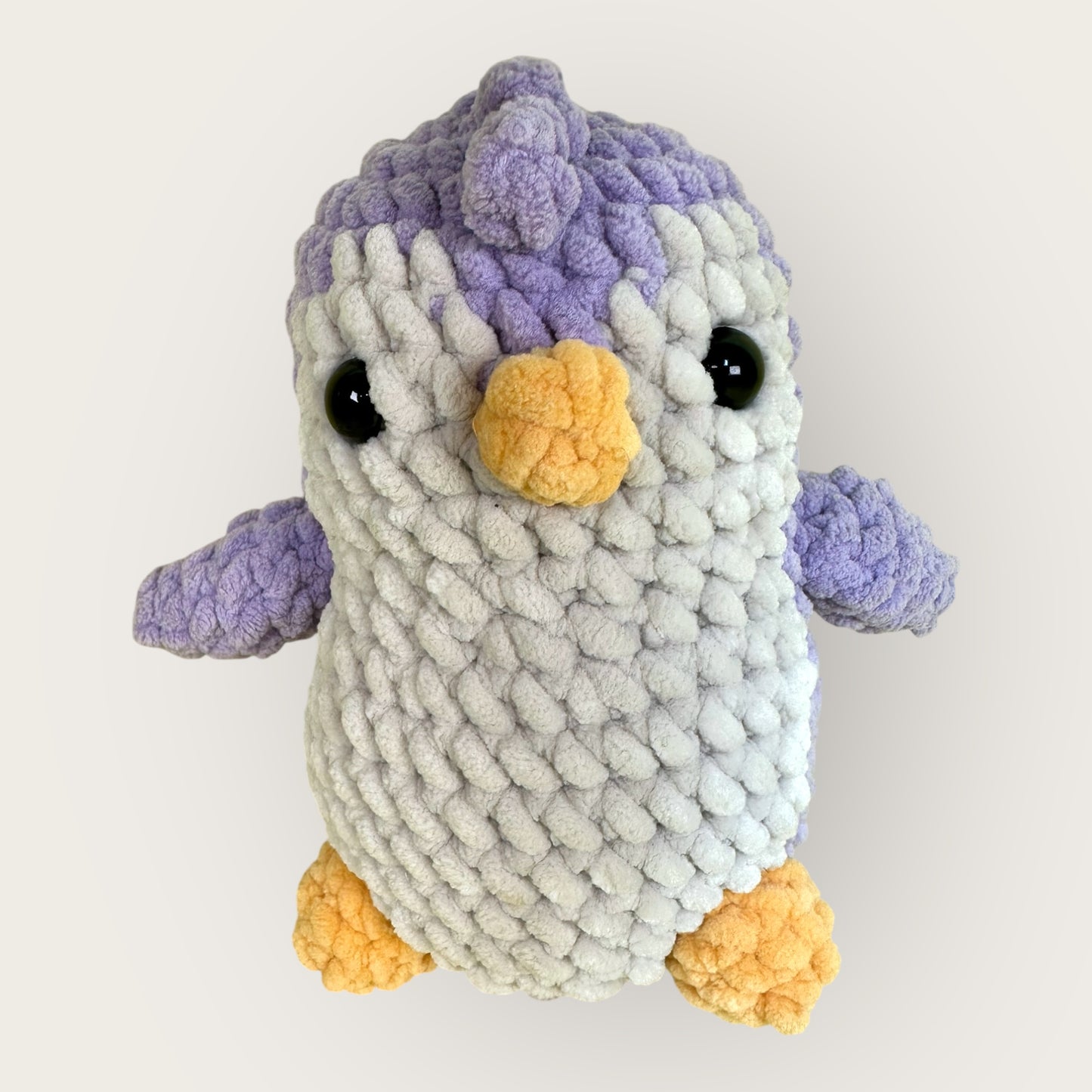 Poko Penguin – Handmade Crochet Plush Penguin | Soft Chenille Toy