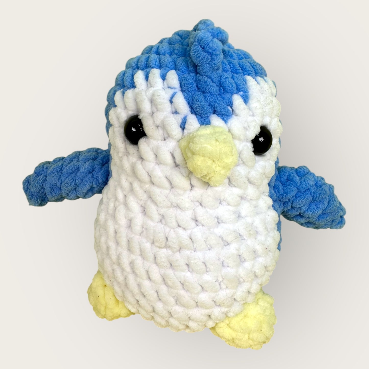 Poko Penguin – Handmade Crochet Plush Penguin | Soft Chenille Toy