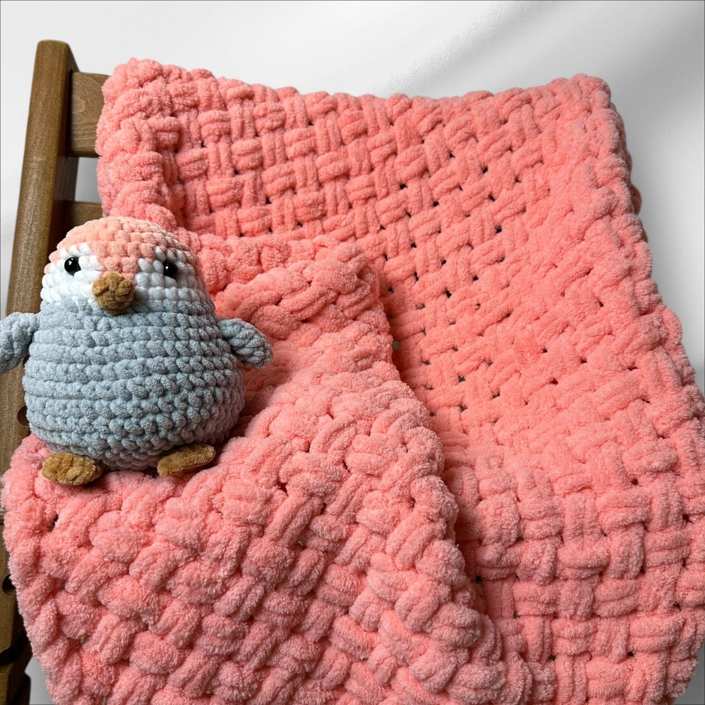 Cloudsoft Cozy Blanket – Hand-Woven Baby Blanket | Soft Chenille Cozy Blanket