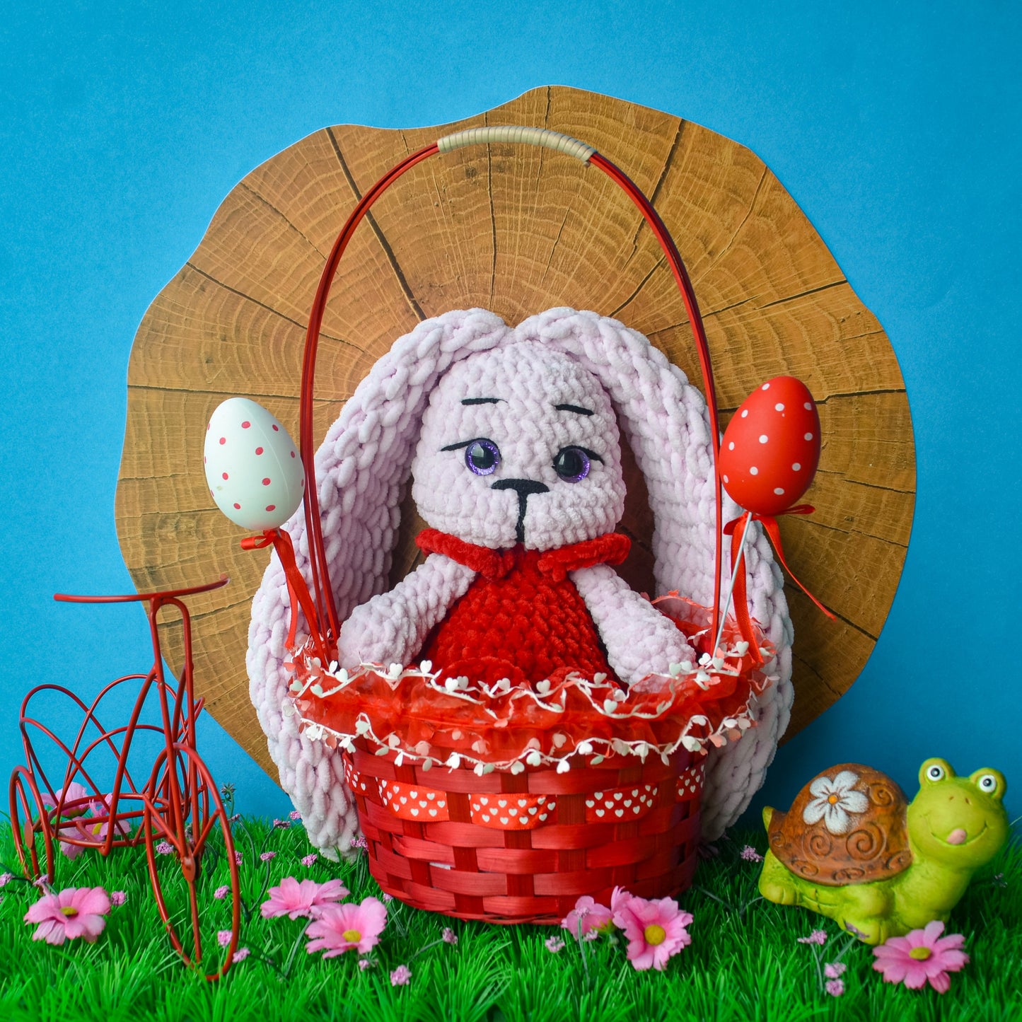 Luna Bunny – Handmade Plush Bunny | Soft Crochet Toy