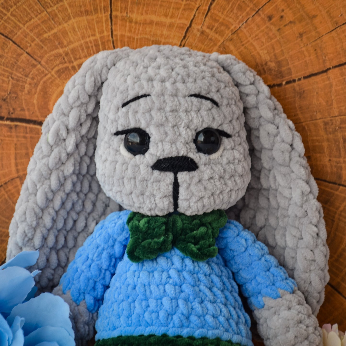 Emil Bunny – Handmade Plush Bunny | Soft Crochet Toy