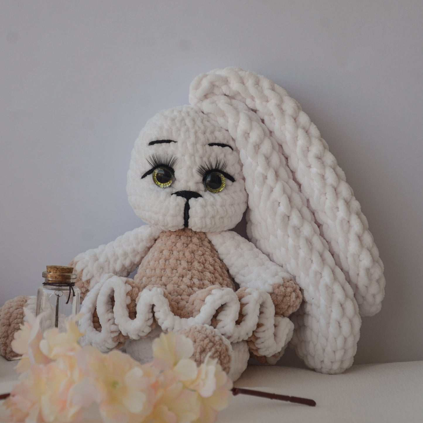 Luna Bunny – Handmade Plush Bunny | Soft Crochet Toy